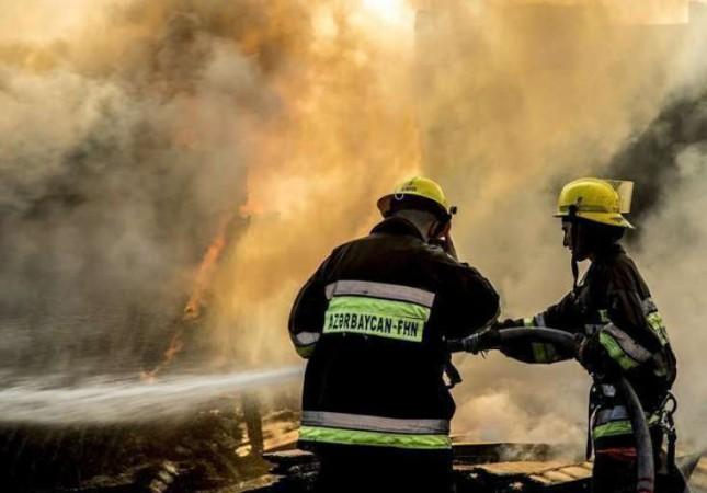 Bakıda yanğın: Bir nəfər &ouml;ld&uuml; Xəbər şəkili