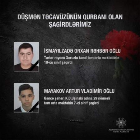 &quot;Daha iki şagirdimiz d&uuml;şmən təcav&uuml;z&uuml;n&uuml;n qurbanı oldu&quot; - Xəbər şəkili