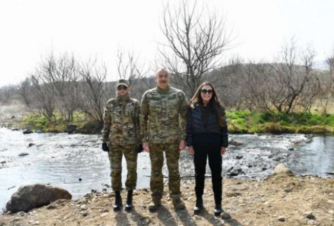 Prezidentin F&uuml;zuli, Zəngilan, La&ccedil;ın və Cəbrayıl səfəri -