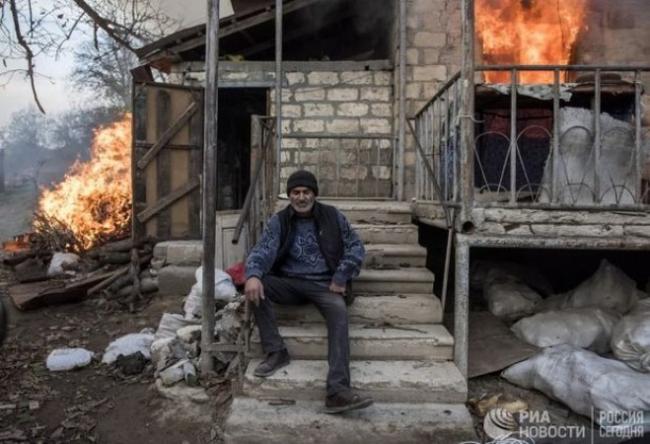 La&ccedil;ını tərk edən ermənilər vandal hərəkətlərindən əl &ccedil;əkmirlər - 