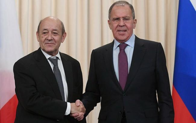 Lavrov fransalı həmkarını bəyanatla bağlı məlumatlandırdı Xəbər şəkili