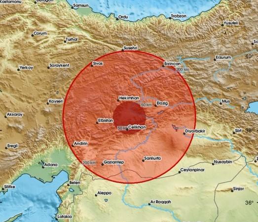 Malatyada 5,3 bal &nbsp;g&uuml;c&uuml;ndə zəlzələ Xəbər şəkili