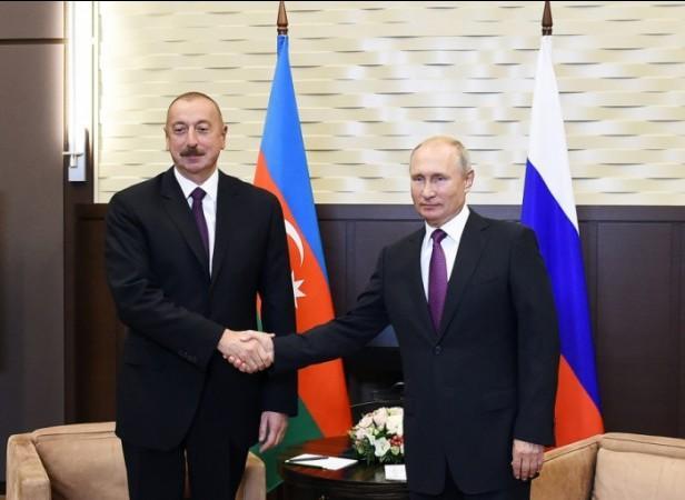 İlham Əliyevlə Putin Qarabağı m&uuml;zakirə etdi Xəbər şəkili