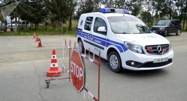 Bu kəndin girişində polis postları quruldu:  Xəbər şəkili