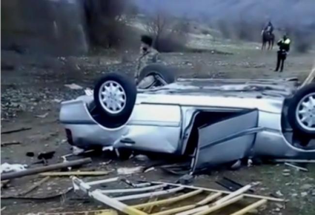 Azərbaycanda baş verən ağır qəzanın g&ouml;r&uuml;nt&uuml;s&uuml; YAYILDI - 