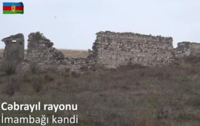 Cəbrayılın Şahvələdli və İmambağı kəndlərinin g&ouml;r&uuml;nt&uuml;ləri -