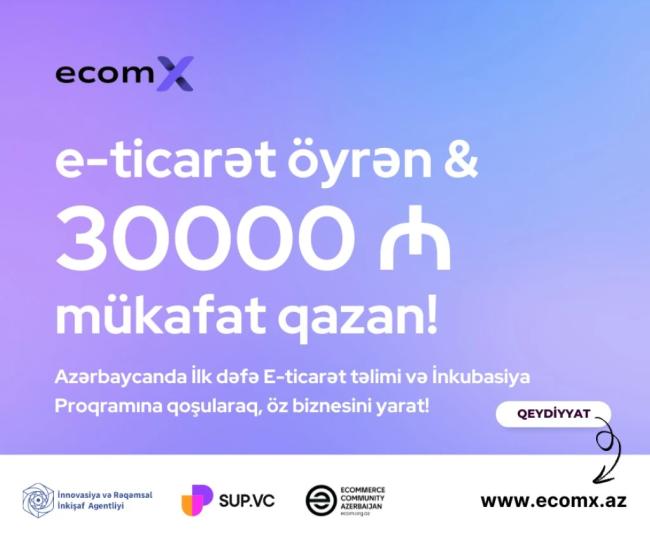 eCom X-ə qoşulun və 30,000 AZN mükafat fondu uğrunda mübarizə aparın!