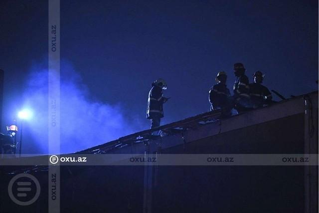 Bakıda güclü yanan obyekt məşhur hotel imiş Xəbər şəkili