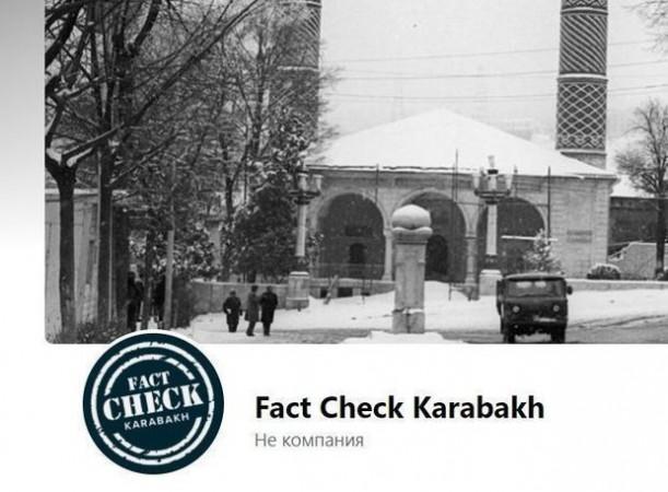 &ldquo;Fact Chek Karabakh&rdquo; n&ouml;vbəti erməni yalanını ifşa etdi -  Xəbər şəkili