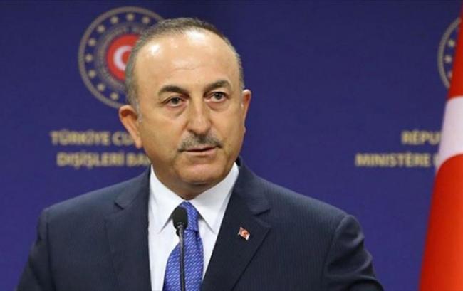 &Ccedil;avuşoğludan Bayraq g&uuml;n&uuml; təbriki Xəbər şəkili