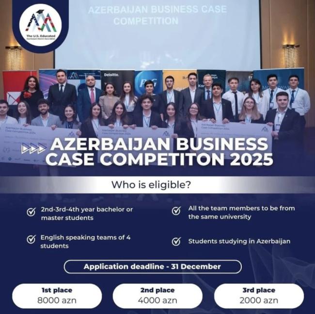 Azerbaijan Business Case Competition 2025 Xəbər şəkili