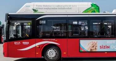 Bu marşrutun avtobusları yenilənir